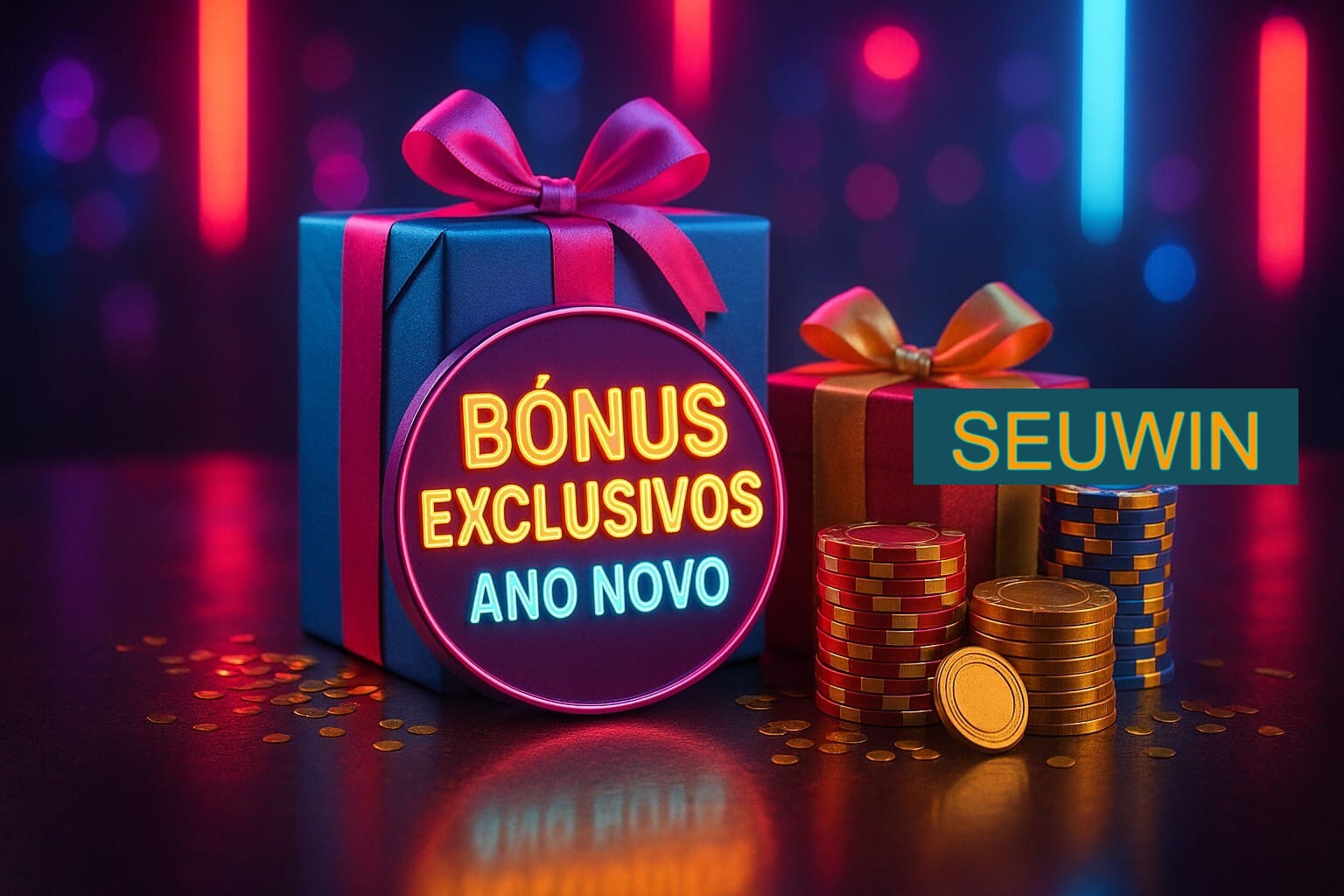 Promoções de Ano Novo no SEUWIN